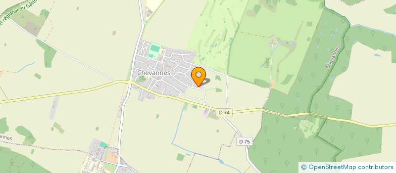 localisation de l'entreprise MONSIEUR RUDY PAMPHILE MALONGA  CHEVANNES