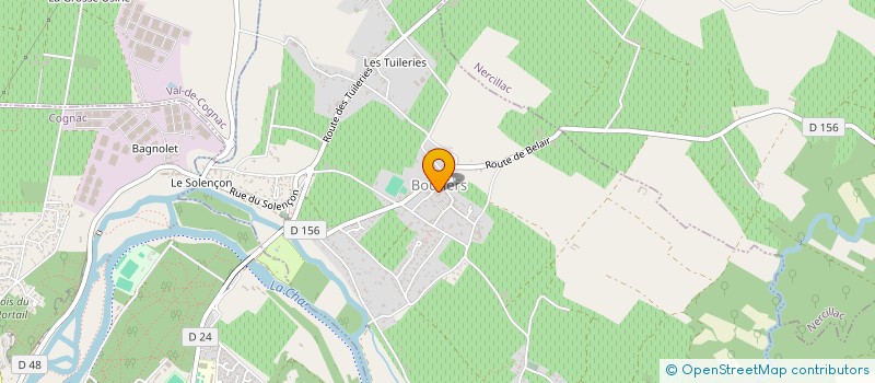localisation de l'entreprise MONSIEUR RUDY PELTIN à BOUTIERS-SAINT-TROJAN