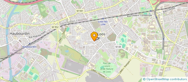 localisation de l'entreprise MONSIEUR RUDY PESEZ  LOOS