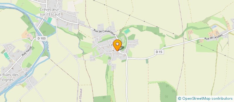 localisation de l'entreprise MONSIEUR RUDY PIPART  LESDAIN