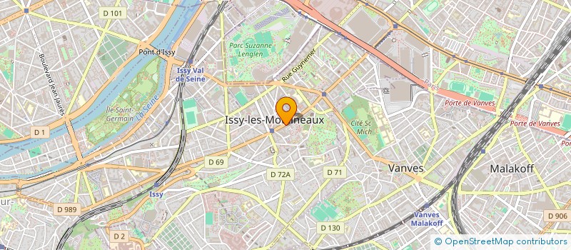 localisation de l'entreprise MONSIEUR RUDY POMMIER à ISSY-LES-MOULINEAUX