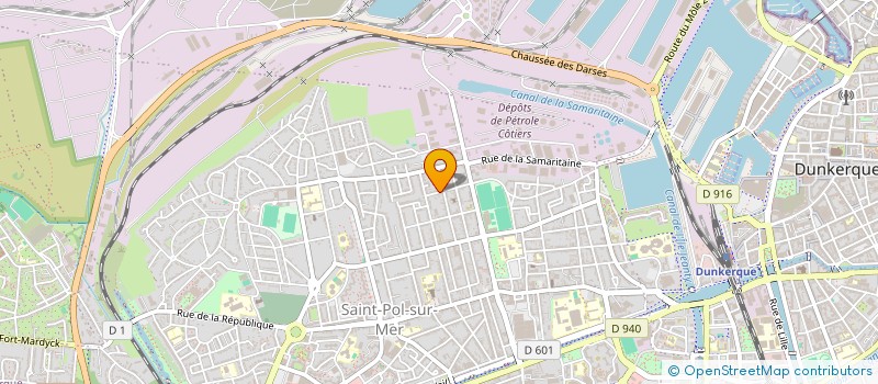 localisation de l'entreprise MONSIEUR RUDY POUILLE à DUNKERQUE