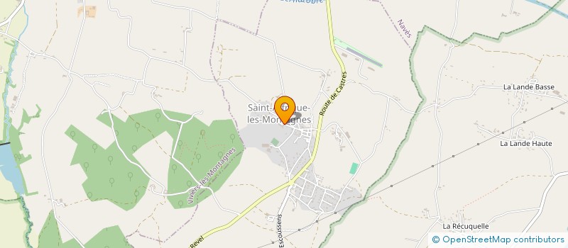 localisation de l'entreprise MONSIEUR RUDY PRALONG  SAINT-AFFRIQUE-LES-MONTAGNES