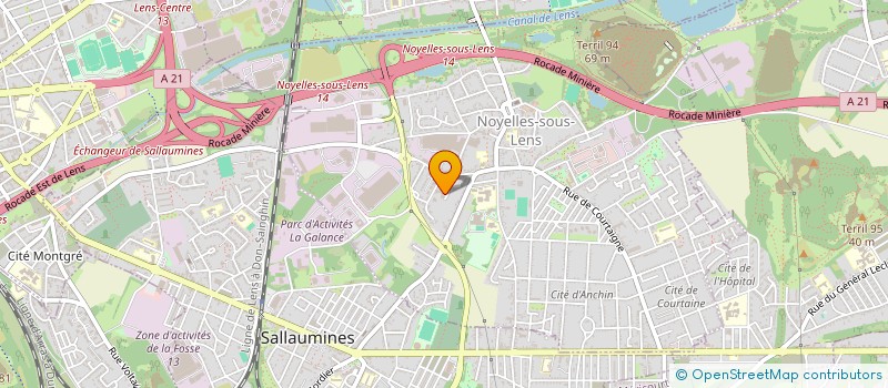 localisation de l'entreprise MONSIEUR RUDY QUASEVI  NOYELLES SOUS LENS