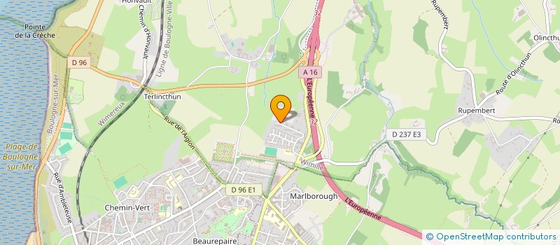 localisation de l'entreprise MONSIEUR RUDY QUEVAL  WIMILLE