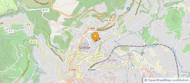 localisation de l'entreprise MONSIEUR RUDY RAVAUX  GRASSE