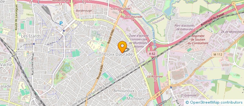 localisation de l'entreprise MONSIEUR RUDY RAVOUX à TOULOUSE