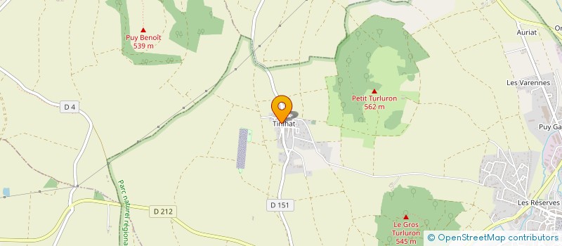 localisation de l'entreprise MONSIEUR RUDY REINARD  GLAINE-MONTAIGUT