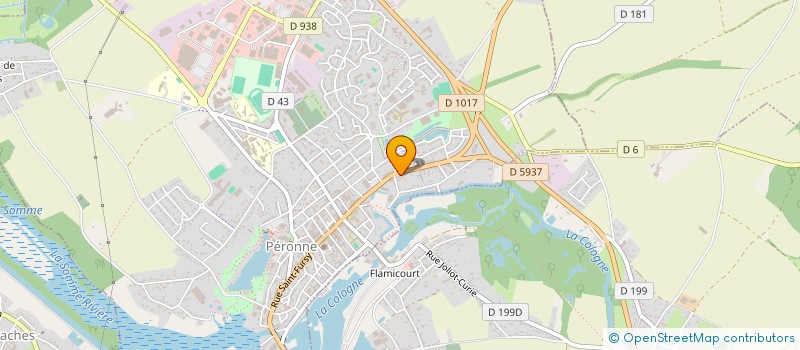 localisation de l'entreprise MONSIEUR RUDY RENAUD à PERONNE