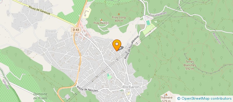 localisation de l'entreprise MONSIEUR RUDY RIBARDIERE  TOULON