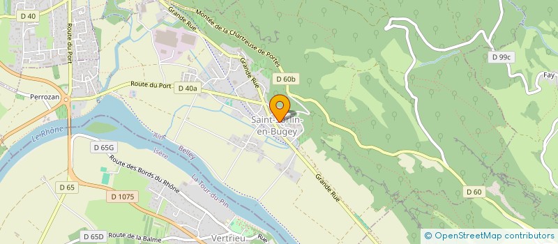 localisation de l'entreprise MONSIEUR RUDY RICHARD  SAINT-SORLIN-EN-BUGEY