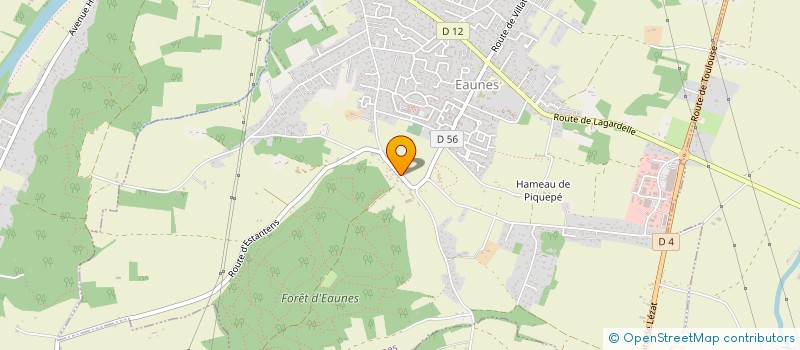 localisation de l'entreprise MONSIEUR RUDY RODAS  EAUNES