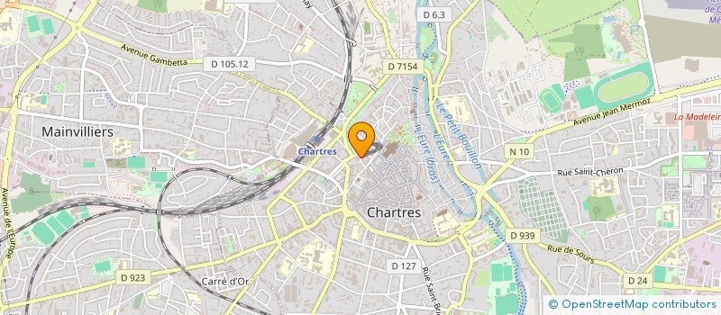 localisation de l'entreprise MONSIEUR RUDY ROUSSEAU à CHARTRES