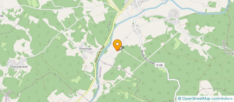 localisation de l'entreprise MONSIEUR RUDY ROUSSEAUX  SAVIGNAC-LES-EGLISES