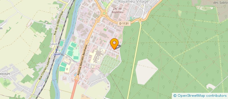 localisation de l'entreprise MONSIEUR RUDY ROYAT à COMPIEGNE