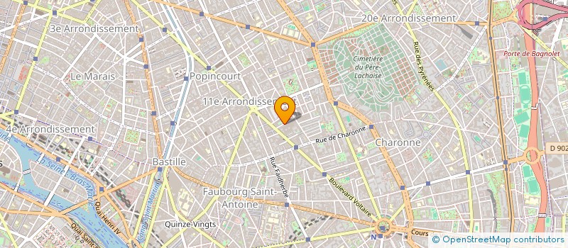 localisation de l'entreprise MONSIEUR RUDY RUDY RICHARD-EDMOND  PARIS