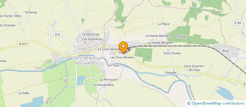 localisation de l'entreprise MONSIEUR RUDY SABBAH  MONTOIRE SUR LE LOIR