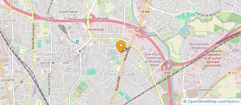 localisation de l'entreprise MONSIEUR RUDY SAINTE LUCE à TOULOUSE