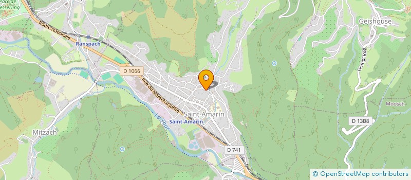 localisation de l'entreprise MONSIEUR RUDY SCHNEBELEN à SAINT-AMARIN