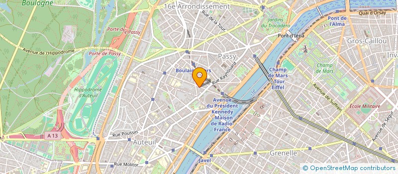 localisation de l'entreprise MONSIEUR RUDY SEBBAN  LEVALLOIS-PERRET