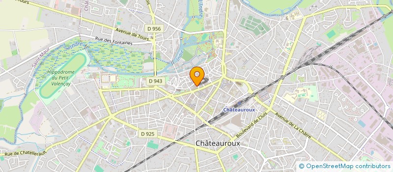 localisation de l'entreprise MONSIEUR RUDY SEVERAN à CHATEAUROUX