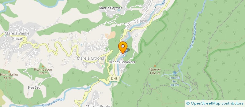 localisation de l'entreprise MONSIEUR RUDY SITAYA  SALAZIE