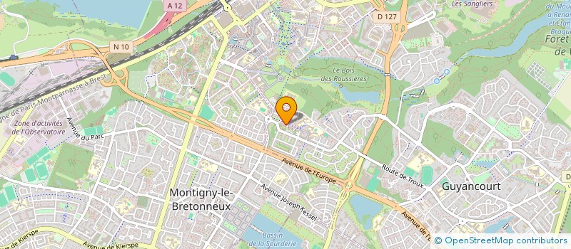 localisation de l'entreprise MONSIEUR RUDY SOW  GUYANCOURT