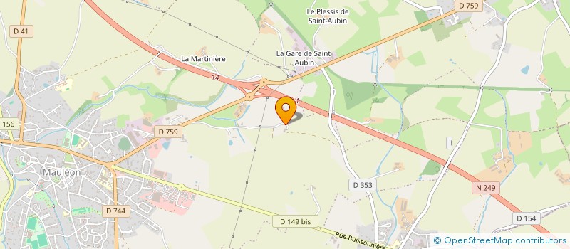 localisation de l'entreprise MONSIEUR RUDY TECHER à MAULEON