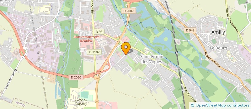 localisation de l'entreprise MONSIEUR RUDY TENAUDIER à AMILLY