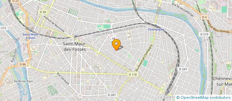 localisation de l'entreprise MONSIEUR RUDY THOLE  SANNOIS