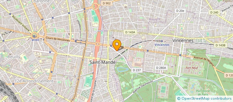 localisation de l'entreprise MONSIEUR RUDY TIMESTIT à SAINT-MANDE