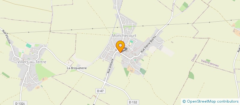 localisation de l'entreprise MONSIEUR RUDY TOURLOS à MONCHECOURT