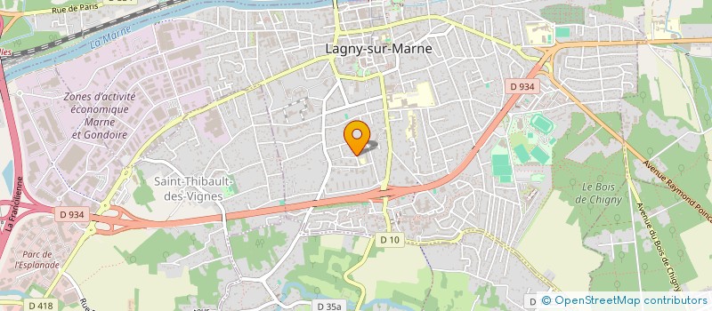 localisation de l'entreprise MONSIEUR RUDY TRAVAILLEUR à LAGNY-SUR-MARNE