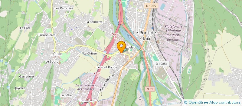 localisation de l'entreprise MONSIEUR RUDY VACHERESSE à CLAIX