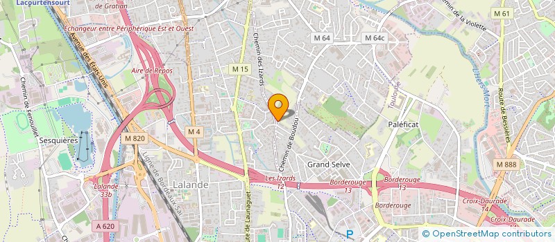 localisation de l'entreprise MONSIEUR RUDY VALLON  LAUNAGUET