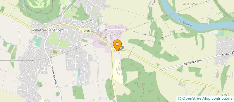 localisation de l'entreprise MONSIEUR RUDY VANWALSCAPPEL  CHAVANOZ