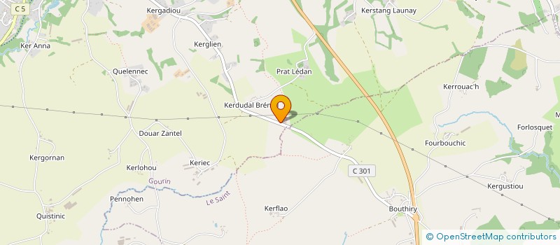 localisation de l'entreprise MONSIEUR RUDY VEROT  GOURIN