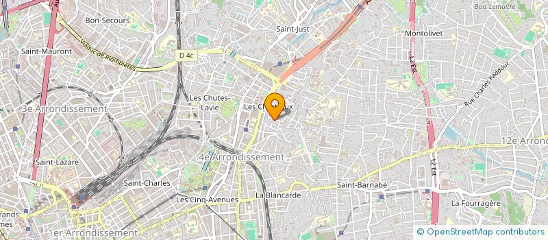 localisation de l'entreprise MONSIEUR RUDY VESCO à MARSEILLE