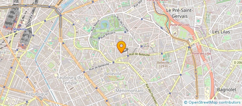 localisation de l'entreprise MONSIEUR RUDY VIRGINIE  PARIS