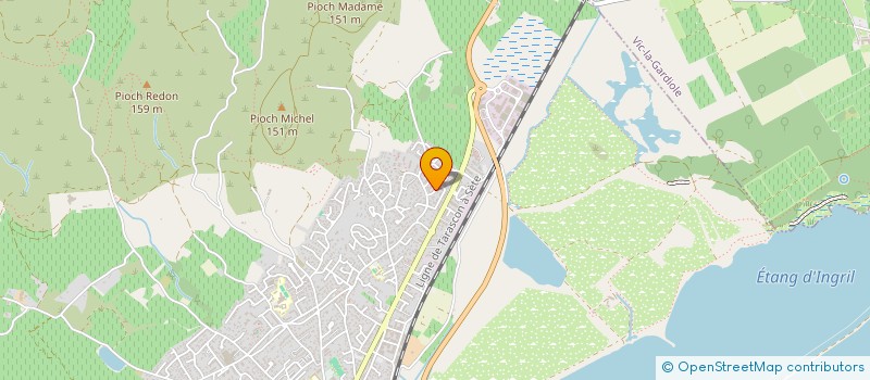 localisation de l'entreprise MONSIEUR RUDY VISEU à FRONTIGNAN