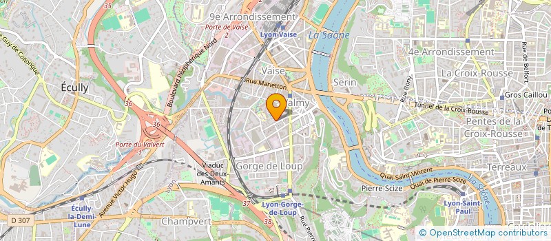 localisation de l'entreprise MONSIEUR RUDY VOILQUE à LYON