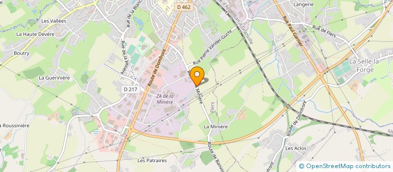 localisation de l'entreprise MONSIEUR RUDY WEISS à FLERS