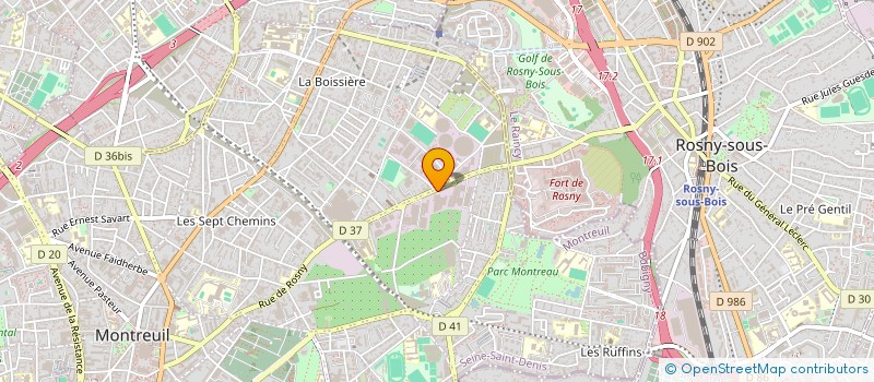 localisation de l'entreprise MONSIEUR RUDY WINTERSTEN à MONTREUIL