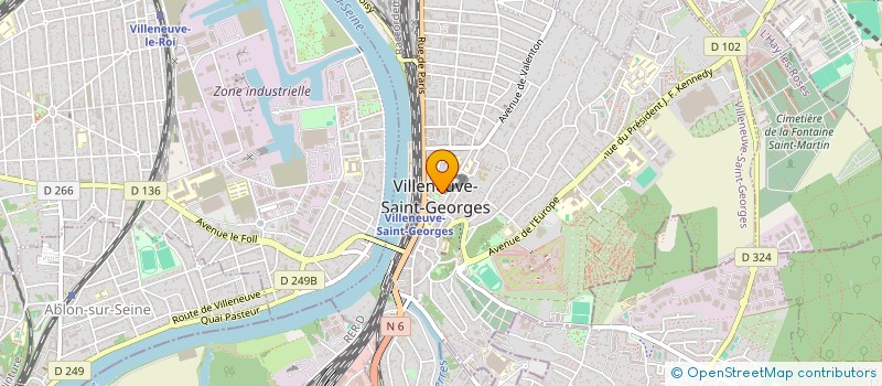 localisation de l'entreprise MONSIEUR RUDY ZEPP à VILLENEUVE-SAINT-GEORGES