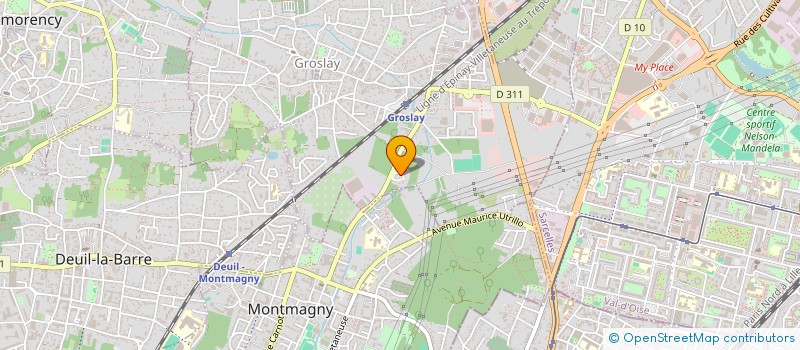 localisation de l'entreprise MONSIEUR RUDY ZEPP  GROSLAY