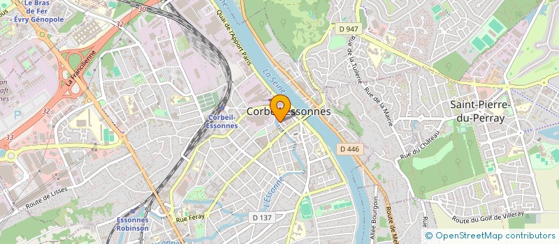 localisation de l'entreprise MONSIEUR RUDYAR CORTES à CORBEIL-ESSONNES