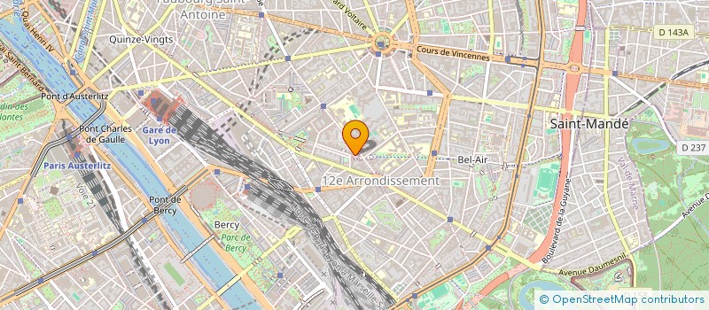 localisation de l'entreprise MONSIEUR RUEBEN VAN DEN BROECK  PARIS