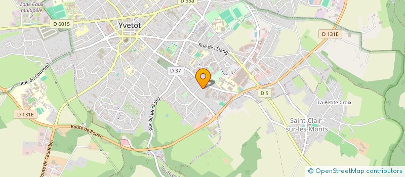 localisation de l'entreprise MONSIEUR RUFFIN DIDIER  YVETOT