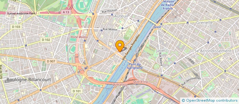 localisation de l'entreprise MONSIEUR RUFIN KIHOULOU  PARIS