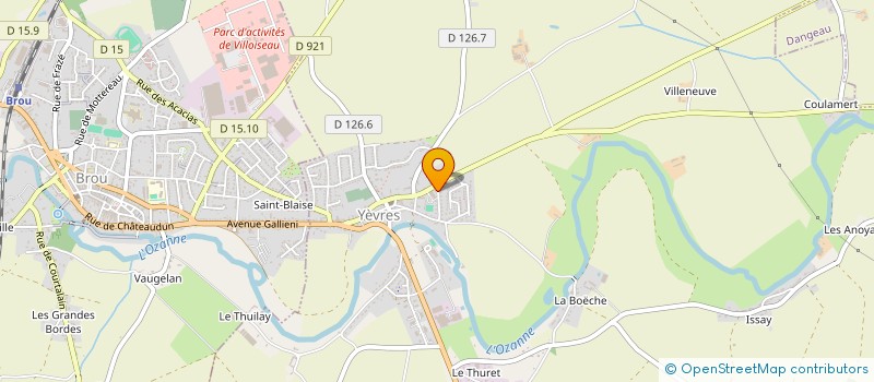 localisation de l'entreprise MONSIEUR RUFIN MAHOUMOUKA à YEVRES